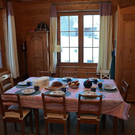 De La Tour Mayens De Sion 4 Vallees 木屋 Agettes