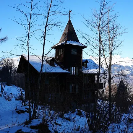 De La Tour Mayens De Sion 4 Vallees 木屋 Agettes