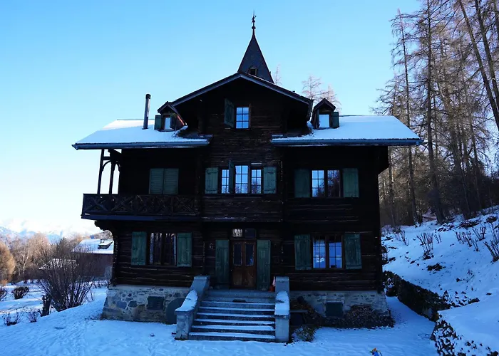 De La Tour Mayens De Sion 4 Vallées Chalet *